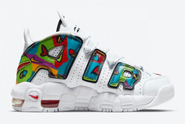 latest nike air more uptempo gs peace love swoosh 2021 for sale dm8155 100 1 600x402