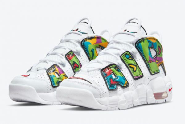 Latest Nike Air More Uptempo GS Peace Love Swoosh 2021 For Sale DM8155-100-2