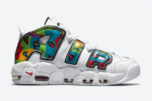 Latest Nike Air More Uptempo Peace Love Swoosh 2021 For Sale DM8150-100-1