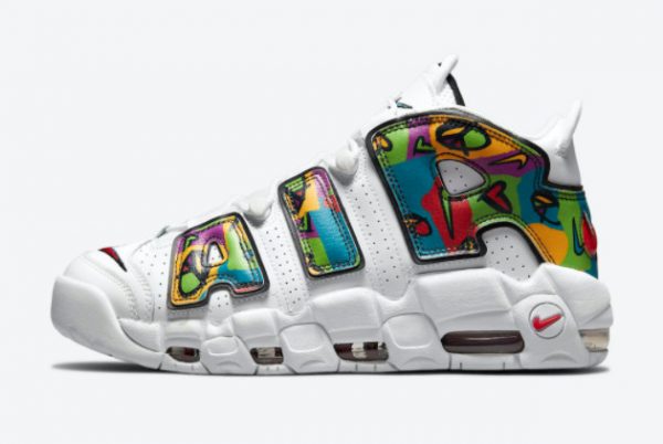Latest Nike Air More Uptempo Peace Love Swoosh 2021 For Sale DM8150-100
