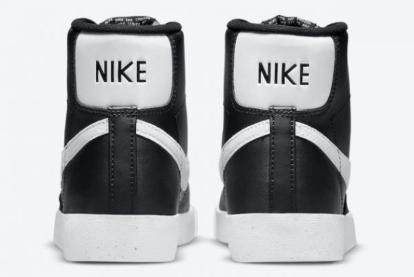Latest Nike Blazer Mid ’77 Next Nature Black/White 2021 For Sale DO1344-001-2