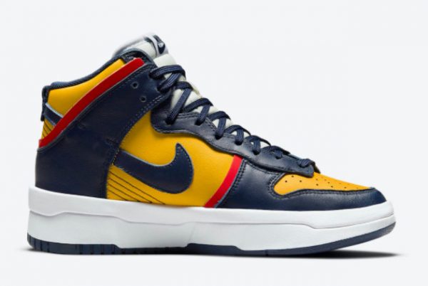 Latest Nike Dunk High Rebel Michigan 2021 For Sale DH3718-701-1