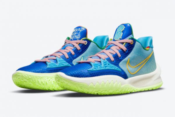 Cheap Nike Kyrie Low 4 Keep Sue Fresh Racer Blue/Chlorine Blue-Arctic Punch 2021 For Sale CW3985-401-2