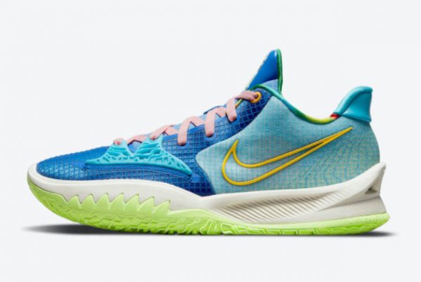 Cheap Nike Kyrie Low 4 Keep Sue Fresh Racer Blue/Chlorine Blue-Arctic Punch 2021 For Sale CW3985-401