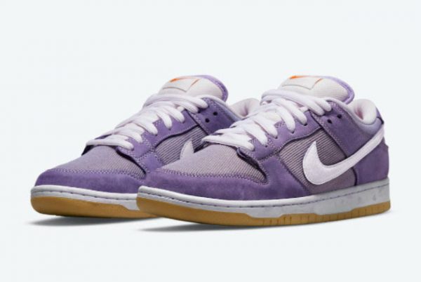 latest nike Lee sb dunk low unbleached pack lilac lilac lilac 2021 for sale da9658 500 2 600x402