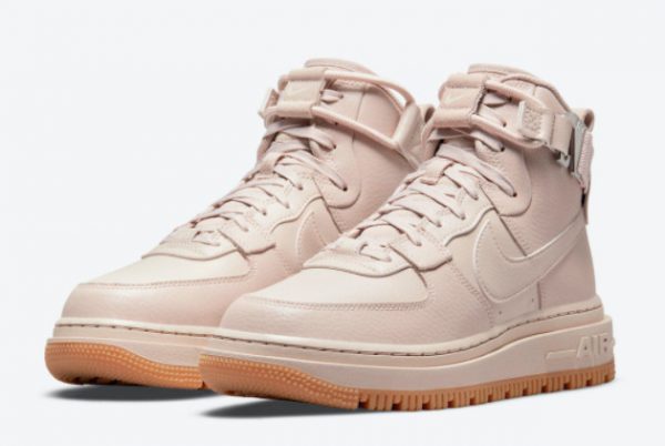 New Nike Air Force 1 High Utility 2.0 Arctic Pink Arctic Pink Gum Light Brown 2021 For Sale DC3584-200-2