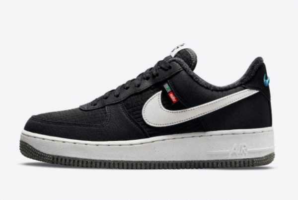 New Nike Air Force 1 Low Toasty Black White-Black-Sail 2021 For Sale DC8871-001