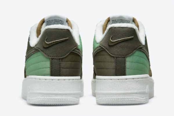 New Nike Air Force 1 Low Toasty Oil Green Sequoia-Medium Olive 2021 For Sale DC8744-300-2