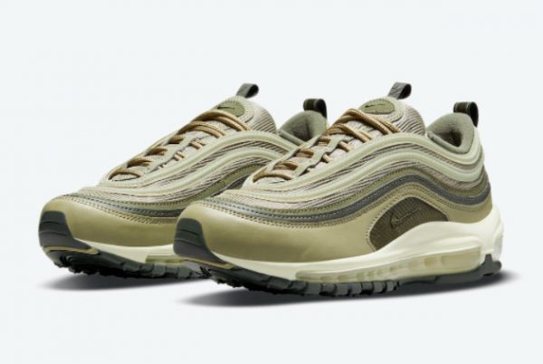 New Nike Air Max 97 Olive Green 2021 For Sale DO1164-200-1