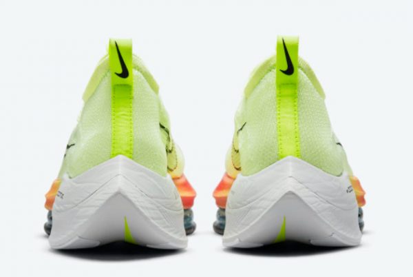 New Nike Air Zoom Alphafly NEXT% Barely Volt Hyper Orange-Dynamic Turquoise-Black 2021 For Sale CI9925-700-3