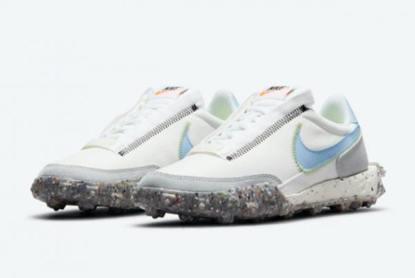 New Nike Wmns Waffle Racer Crater Aluminum Summit White 2021 For Sale CT1983-106-1