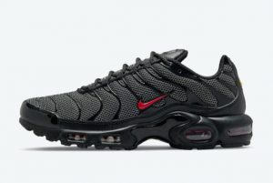 Cheap Nike Air Max Plus Black Red 2021 For Sale DO6383-001