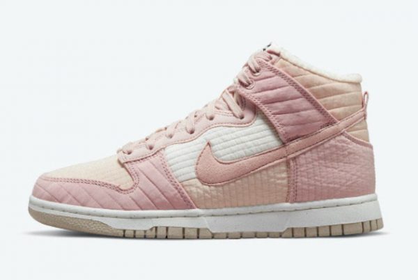 Cheap Nike Dunk High Wmns Toasty Pink Cream 2021 For Sale DN9909-200
