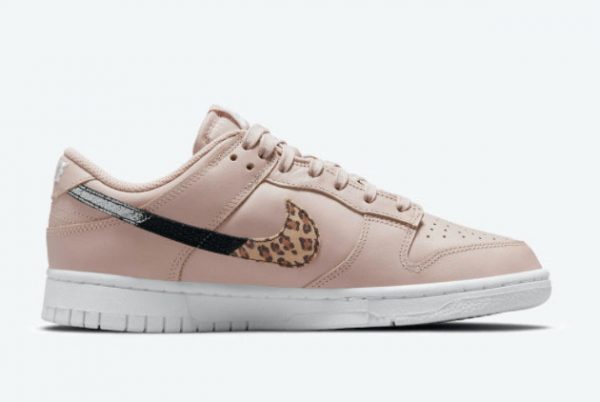 Cheap Nike Dunk Low Animal Print Dusty Pink 2021 For Sale DD7099-200 -1