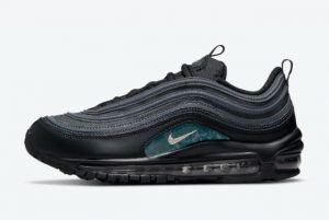 New Nike Air Max 97 Black/Grey/Emerald Green 2021 For Sale DH0558-001