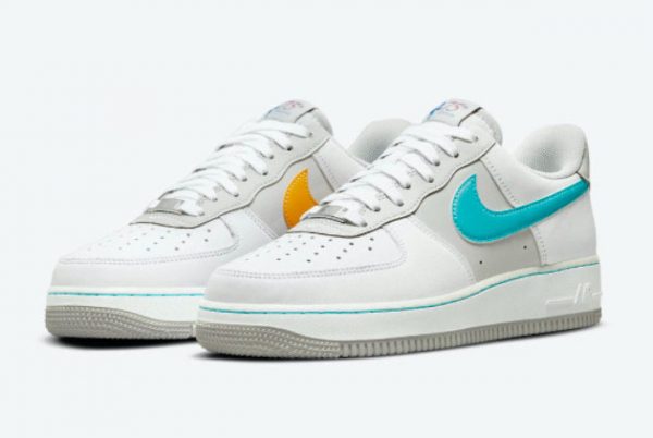 Latest NBA x Nike Air Force 1 Low Fiesta 2021 For Sale DC8874-100-2