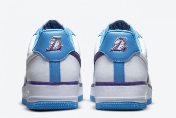 Latest NBA x Nike Air Force 1 Low Lakers White White-Coast-Field Purple 2021 For Sale DC8874-101-3