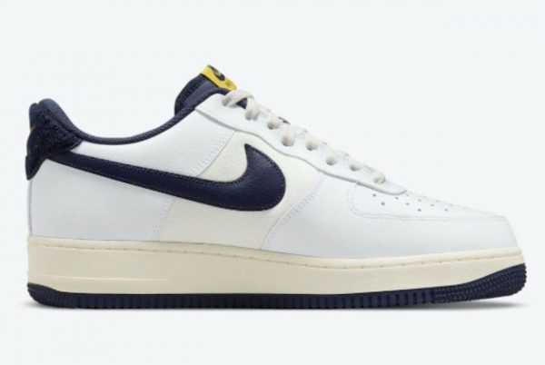 Latest Nike Air Force 1 ’07 LV8 Midnight Navy White Midnight Navy-Sail 2021 For Sale DO5220-141-1