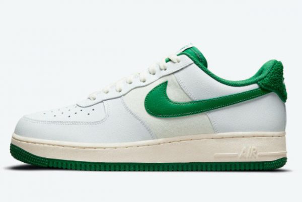 Latest Nike Air Force 1 ’07 LV8 White Green-Sail 2021 For Sale DO5220-131