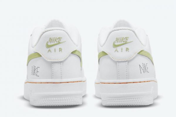 Latest Nike Air Force 1 GS White Bright Crimson-Light Photo Blue-Lime Ice 2021 For Sale DN8000-100-2