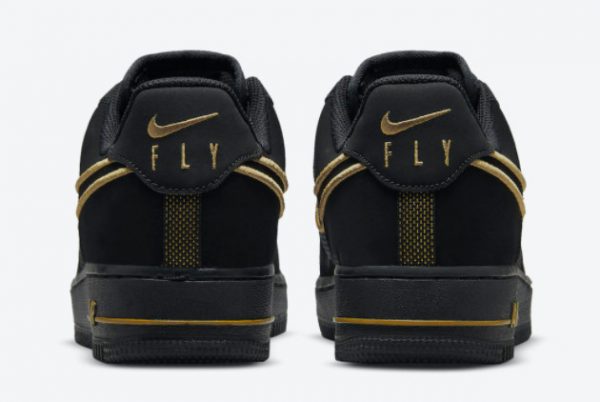 Latest Nike Air Force 1 Low Legendary Black Gold 2021 For Sale DM8077-001-3
