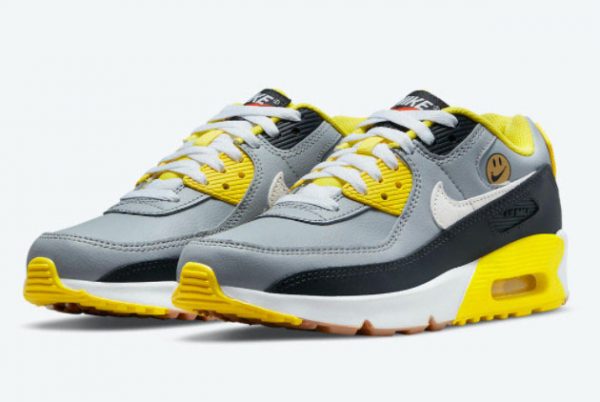 Latest Nike Air Max 90 GS Go The Extra Smile 2021 For Sale DQ0570-001-2
