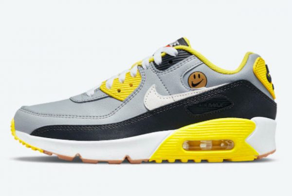 Latest Nike Air Max 90 GS Go The Extra Smile 2021 For Sale DQ0570-001