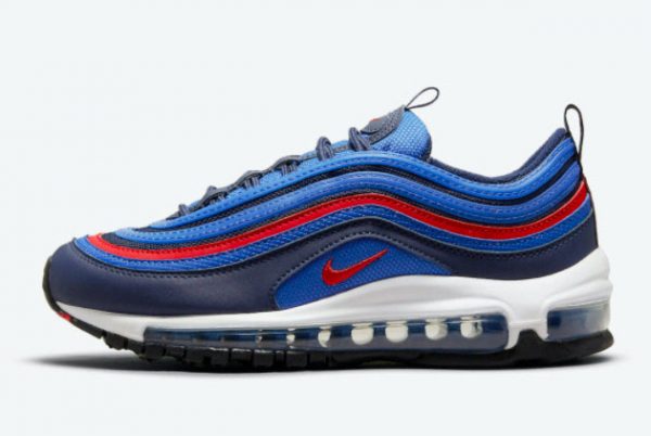 Latest Nike Air Max 97 GS Spider-Man 2021 For Sale DQ4716-400