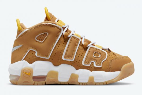 Latest Nike Air More Uptempo GS Wheat 2021 For Sale DQ4713-700-1