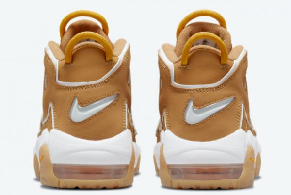 Latest Nike Air More Uptempo GS Wheat 2021 For Sale DQ4713-700-3
