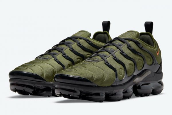 Latest Nike Air VaporMax Plus Olive 2021 For Sale DQ4688-300-1