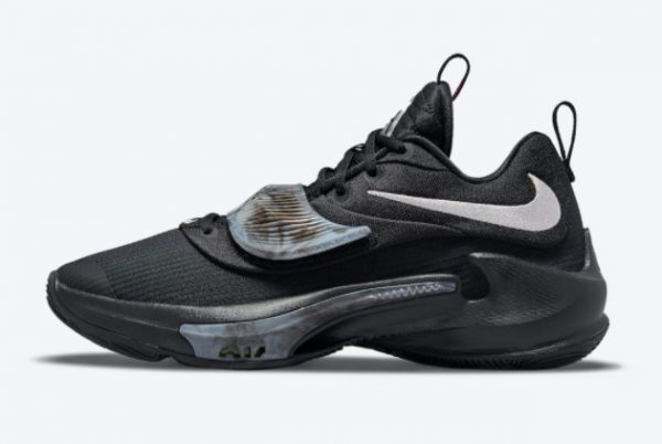 Latest Nike Zoom Freak 3 Black Grey 2021 For Sale DA0694-002