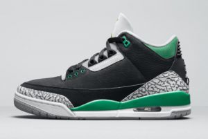 New Air Mid Jordan 3 Pine Green Black Pine Green-Cement Grey-White 2021 For Sale CT8532-030