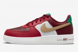 Cheap Nike Air Force 1 GS Christmas 2021 For Sale DQ4710-600
