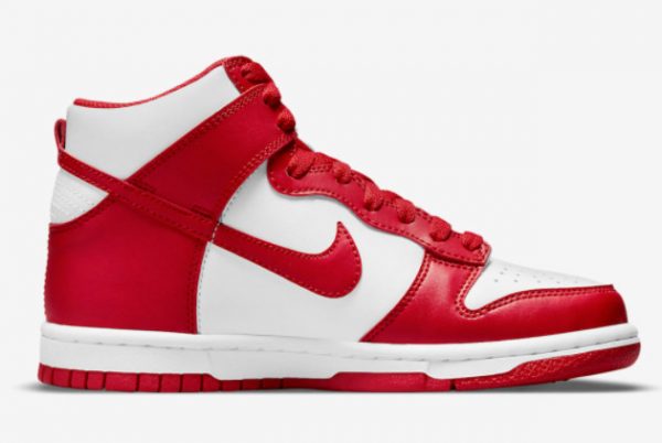 Cheap Nike Dunk High University Red White University Red 2021 For Sale DD1399-106-1