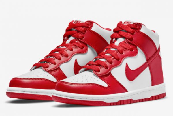 Cheap Nike Dunk High University Red White University Red 2021 For Sale DD1399-106-2