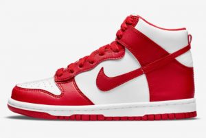 Cheap Nike Dunk High University Red White University Red 2021 For Sale DD1399-106