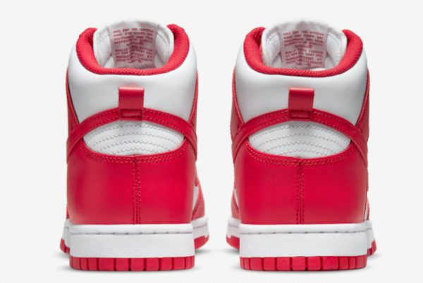 Cheap Nike Dunk High White University Red 2021 For Sale DD1399-106-3
