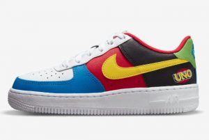 Cheap UNO x Nike Air Force 1 Low White/Yellow Zest-University Red 2021 For Sale DC8887-100