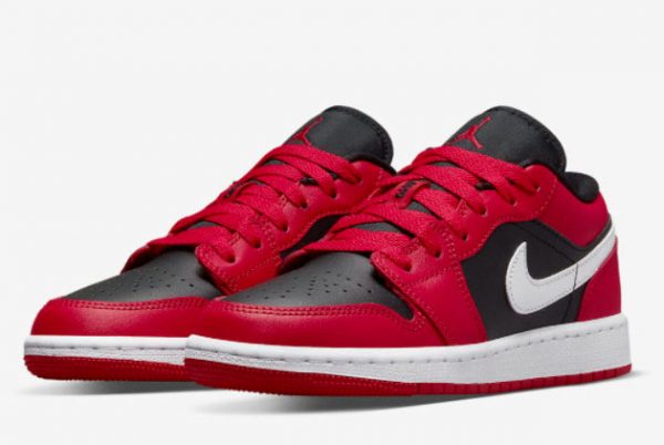 Latest Air Jordan 1 Low GS Very Berry Black Very Berry-White 2021 For Sale 553560-061-2