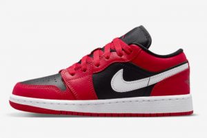 Latest Air Jordan 1 Low GS Very Berry Black Very Berry-White 2021 For Sale 553560-061