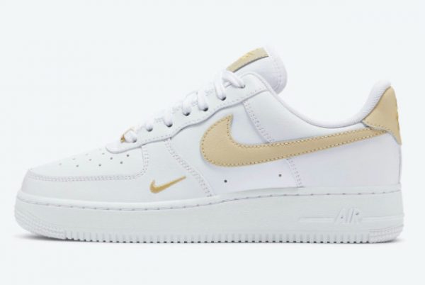 Latest Nike Air Force 1 ’07 Essential White Rattan 2021 For Sale CZ0270-105