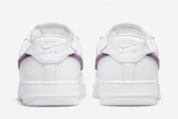 Latest Nike Air Force 1 Low Glitter Swoosh Purple Glitter 2021 For Sale DH4407-102-3