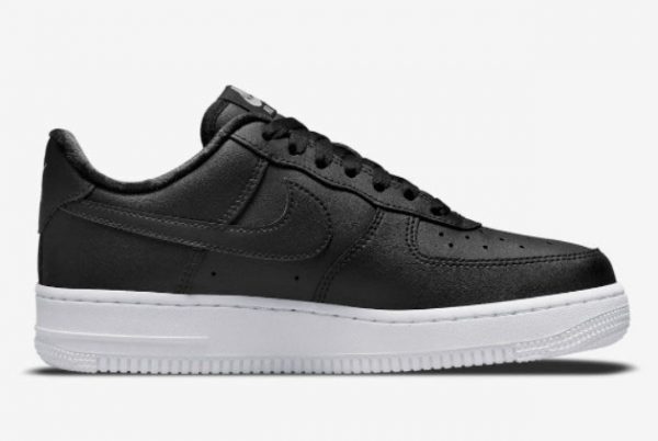 Latest Nike Air Force 1 Low LX Lucky Charms Black Black-Metallic Silver 2021 For Sale DD1525-001-1