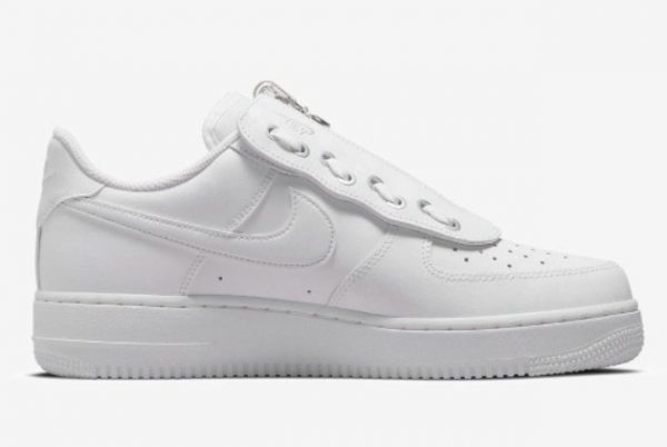 Latest Nike Air Force 1 Low Shroud White White-Metallic Silver 2021 For Sale DC8875-100-1