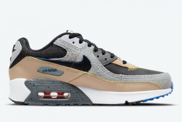 Latest Nike Air Max 90 GS Alter & Reveal 2021 For Sale DO6111-001-1