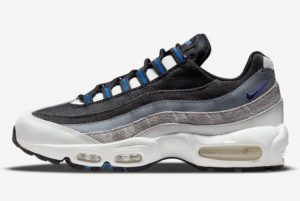Latest Nike Air Max 95 Grey Blue 2021 For Sale DH4754-001