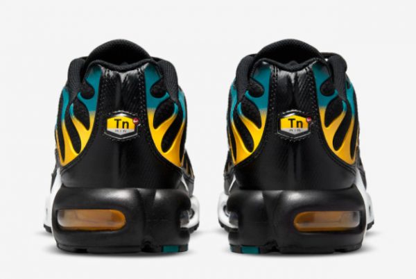 Latest Nike Air Max Plus Black Yellow Teal 2021 For Sale DH4776-001-3