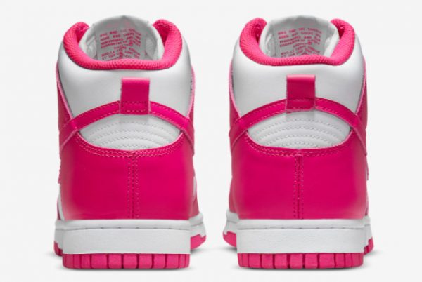 Latest Nike Dunk High WMNS Pink Prime White Pink Prime 2021 For Sale DD1869-110-3