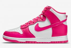 Latest Nike Dunk High WMNS Pink Prime White Pink Prime 2021 For Sale DD1869-110
